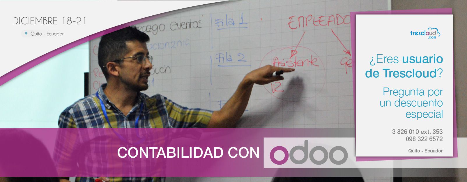 Odoo CMS - una imagen grande