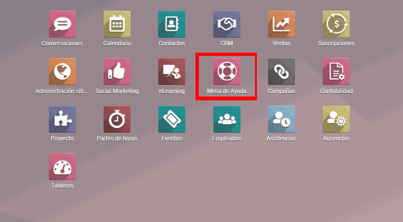 Odoo • Módulo de Helpdesk o Mesa de Ayuda Odoo • Módulo de Helpdesk o Mesa de Ayuda